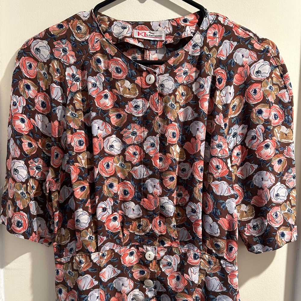 KL by Karl Lagerfeld Vintage Blouse